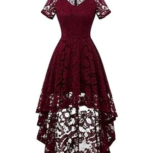 Lacey high low short sleeve